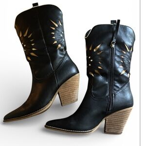 Beast Fashion McKenna Sunflower Boots